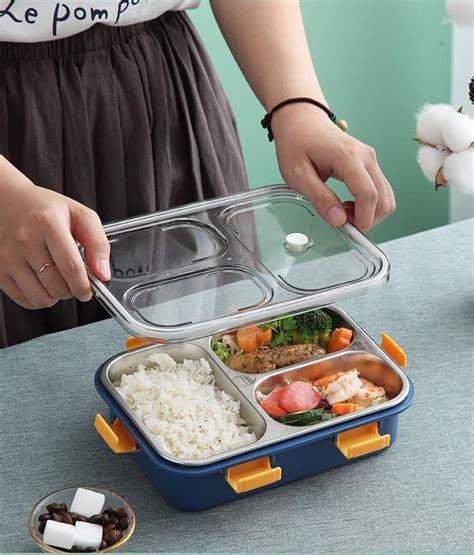 steel tiffin box lowest price|steel tiffin box 3 container.